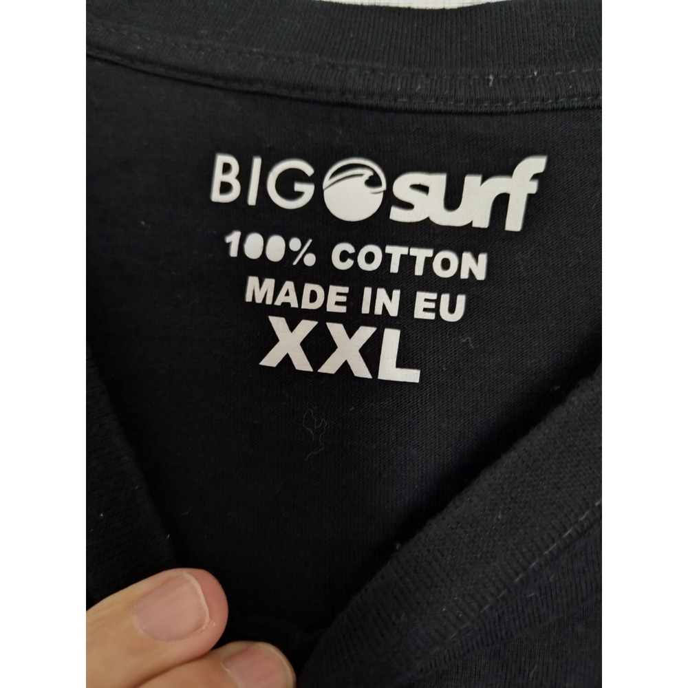 Big Surf Tarifa,Spain Black TShirt Size XXL - Picture 2 of 3